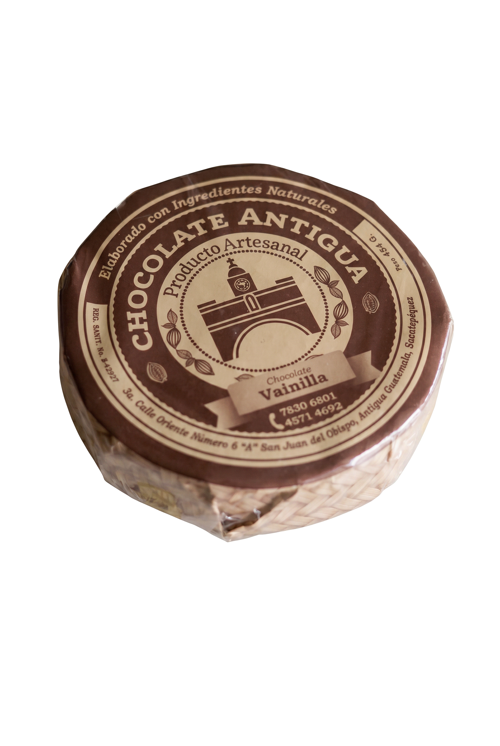 Опаковка Chocolate Antigua от ChocoCafeRon
